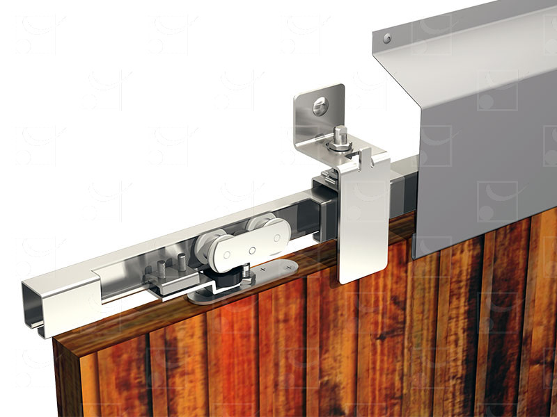 System for sliding shutters WIN-STS Steel track – 150 kg