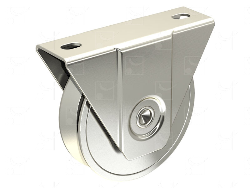 Sliding gates – Steel wheels – Steel external mounting brackets – Triangular groove wheels