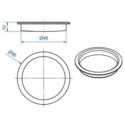 Ronde grepen set