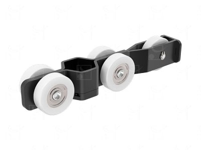 Roller with stainless steel