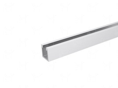 Raw aluminium profile - 600 cm