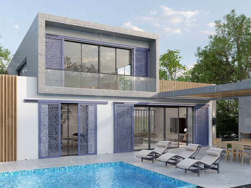 SYCOMM SOLAR - Solar motorisation for sliding shutters